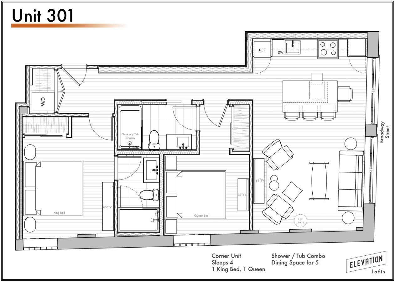 Elevation Lofts Hotel Ешвілл Екстер'єр фото